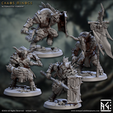 Chaos Minocs 3D-printed model